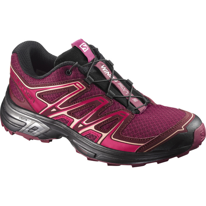 Salomon WINGS FLYTE 2 W Zapatillas Trail Running Mujer - Rosas Oscuro - Colombia (75913-JSEC)